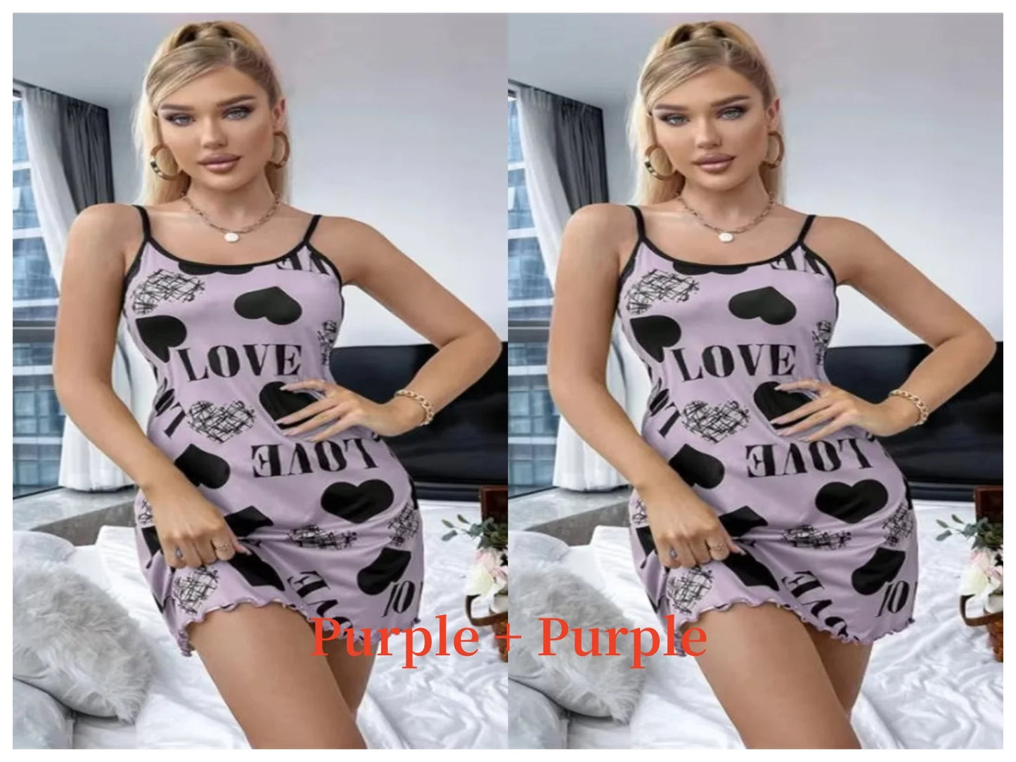 Women's Nightdress with cute printed™