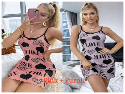 Women's Nightdress with cute printed™