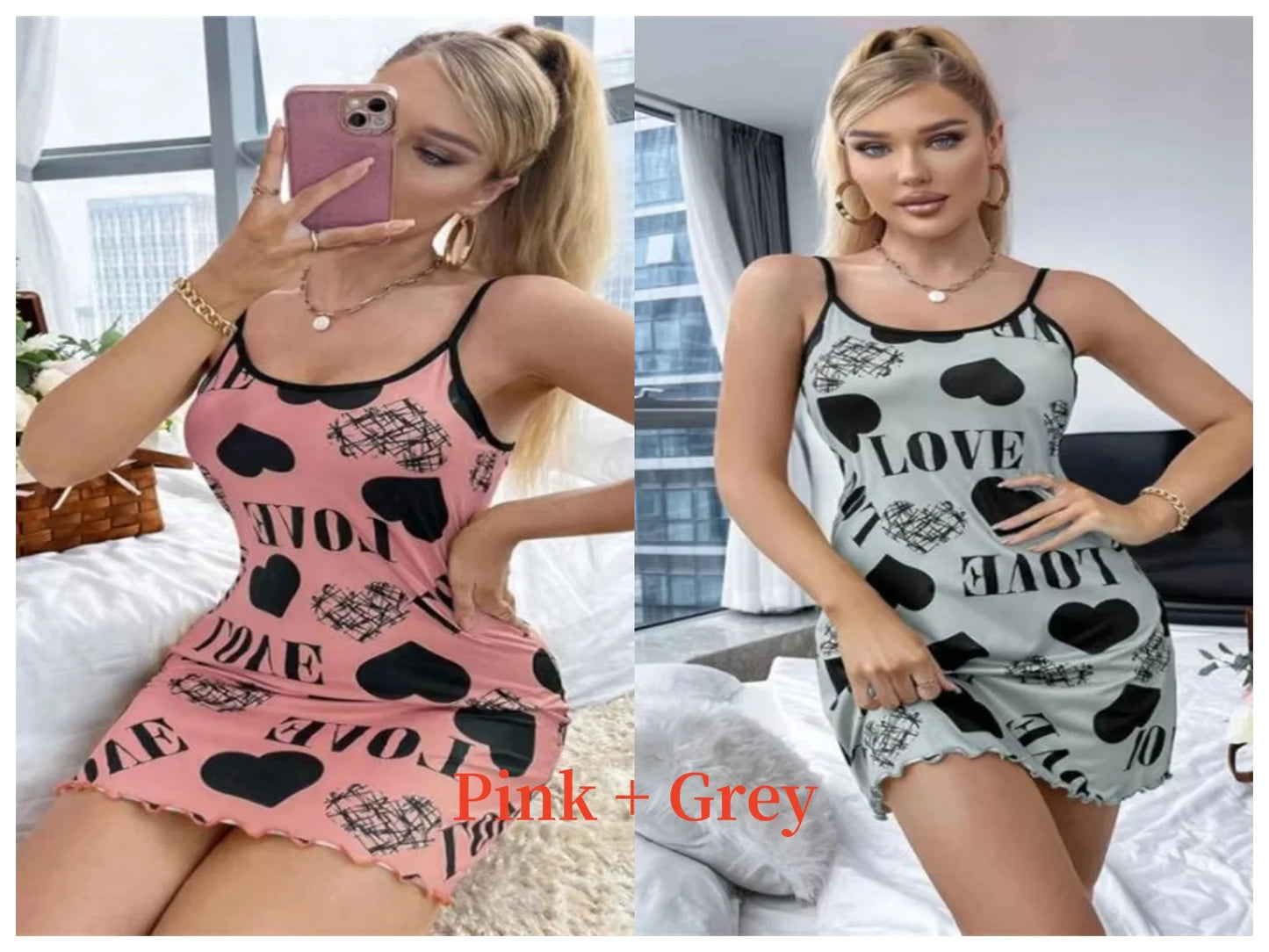 Women's Nightdress with cute printed™